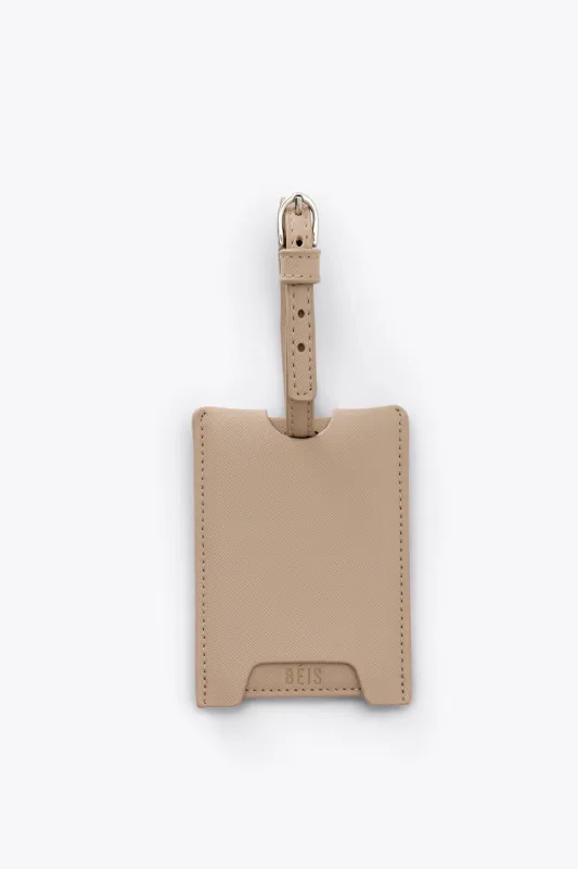 The Luggage Tag in Beige made by Beis