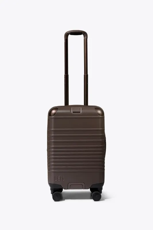 The Hybrid Carry-On Roller in Espresso made by Beis