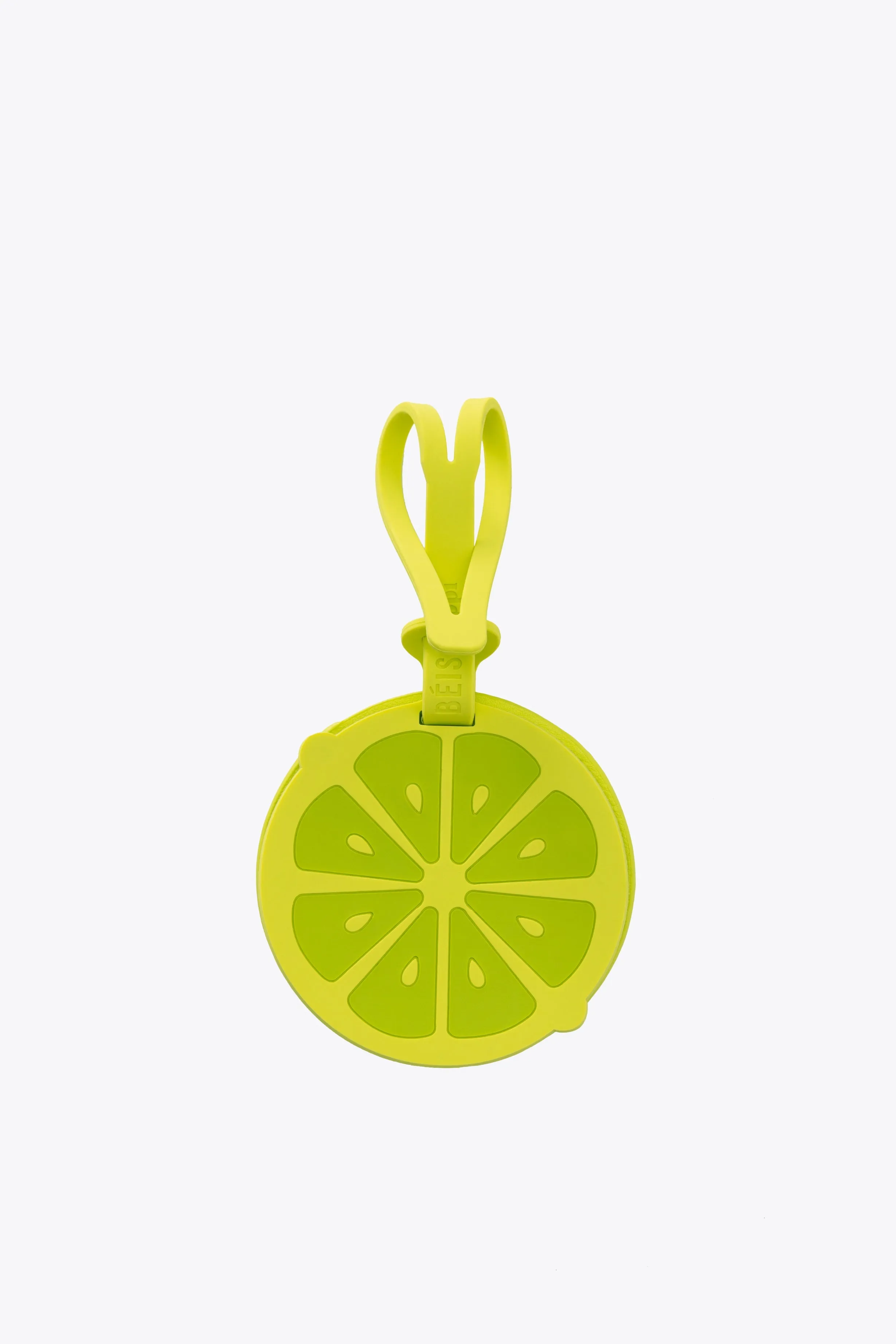BÉIS x poppi The Luggage Tag in Lime sold by Beis