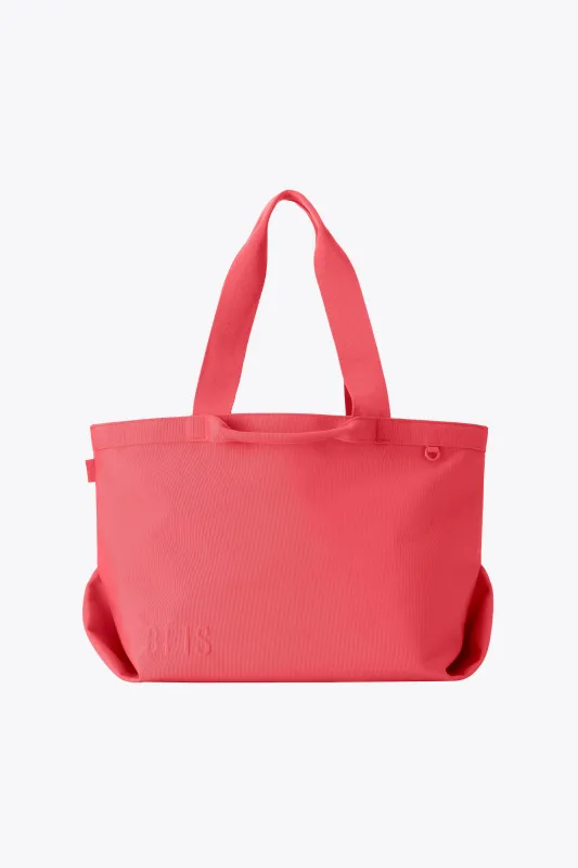 BÉIS x poppi The Travel Tote in Fruit Punch made by Beis
