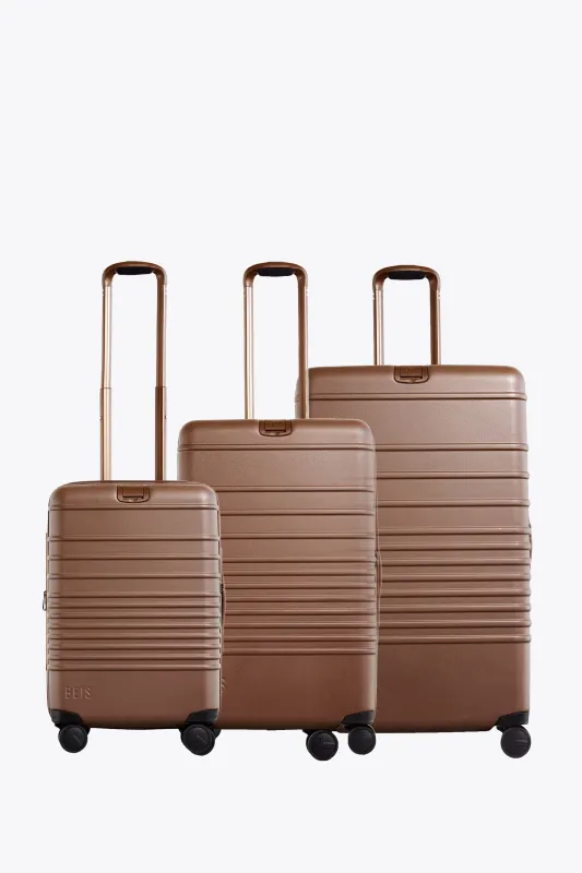 The 3 Piece Luggage Set made by Beis
