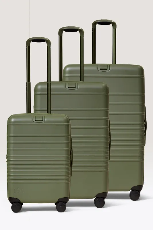 The 3 Piece Luggage Set made by Beis