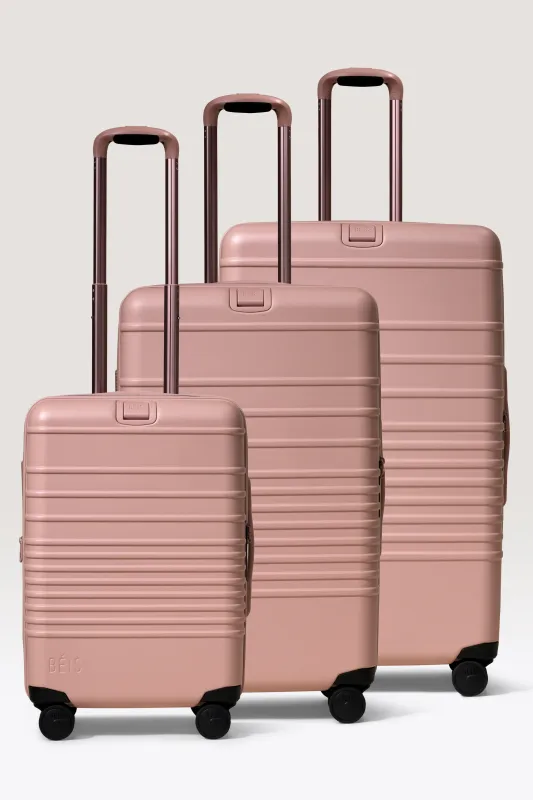 The 3 Piece Luggage Set made by Beis