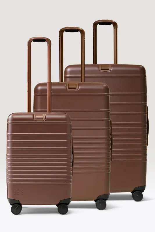 The 3 Piece Luggage Set made by Beis