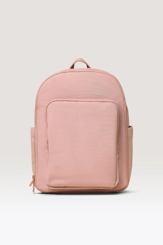 The Travel Backpack in Atlas Pink made by Beis