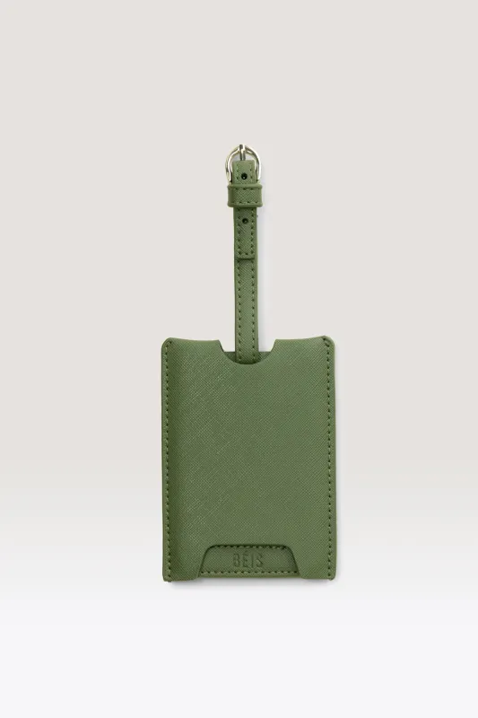 The Luggage Tag in Olive made by Beis