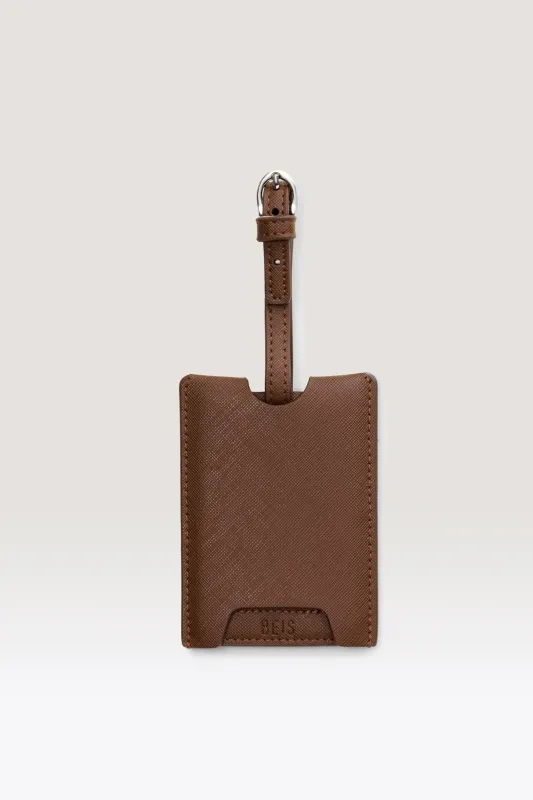 The Luggage Tag in Maple made by Beis