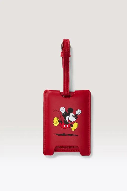 The Disney Luggage Tag in Mickey Mouse Red made by Beis
