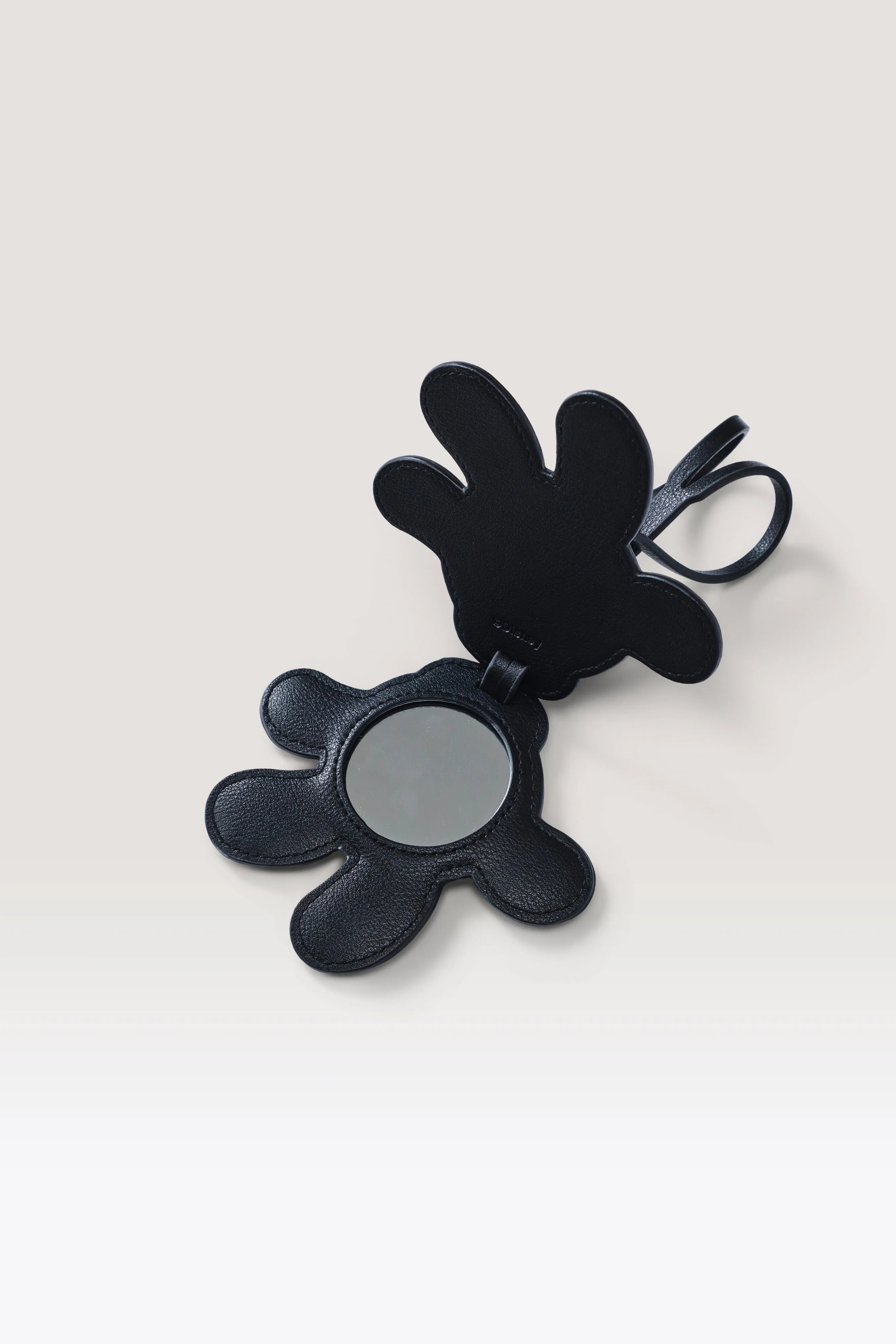 The Mickey Mouse Glove Mirror Charm in Black sold by Beis product image thumbnail 2