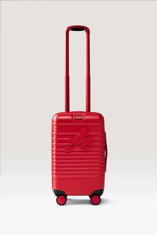The Disney Small Carry-On Roller in Mickey Mouse Red made by Beis