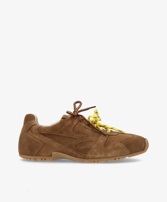 PX 510 - Brun ruskind - Sneakers low made by Phenumb Copenhagen