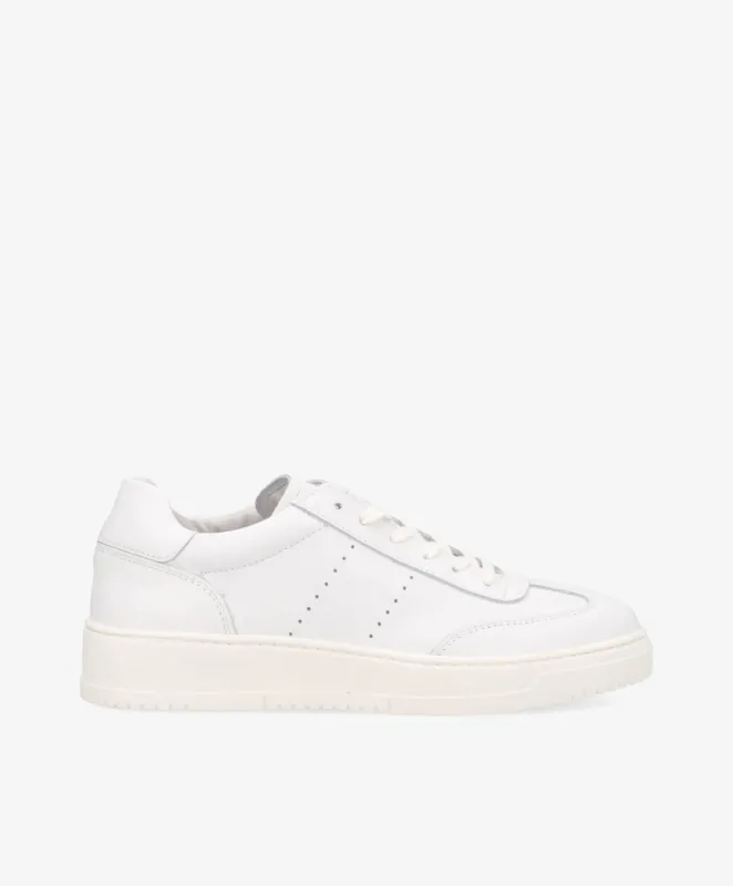 EXPLORE - Dame Sneakers - Hvid læder made by Phenumb Copenhagen