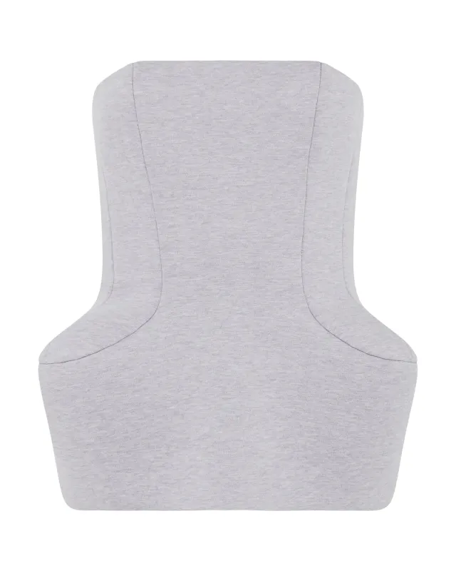 STRAPLESS TOP WITH PADDED HIP DETAIL made by David Koma