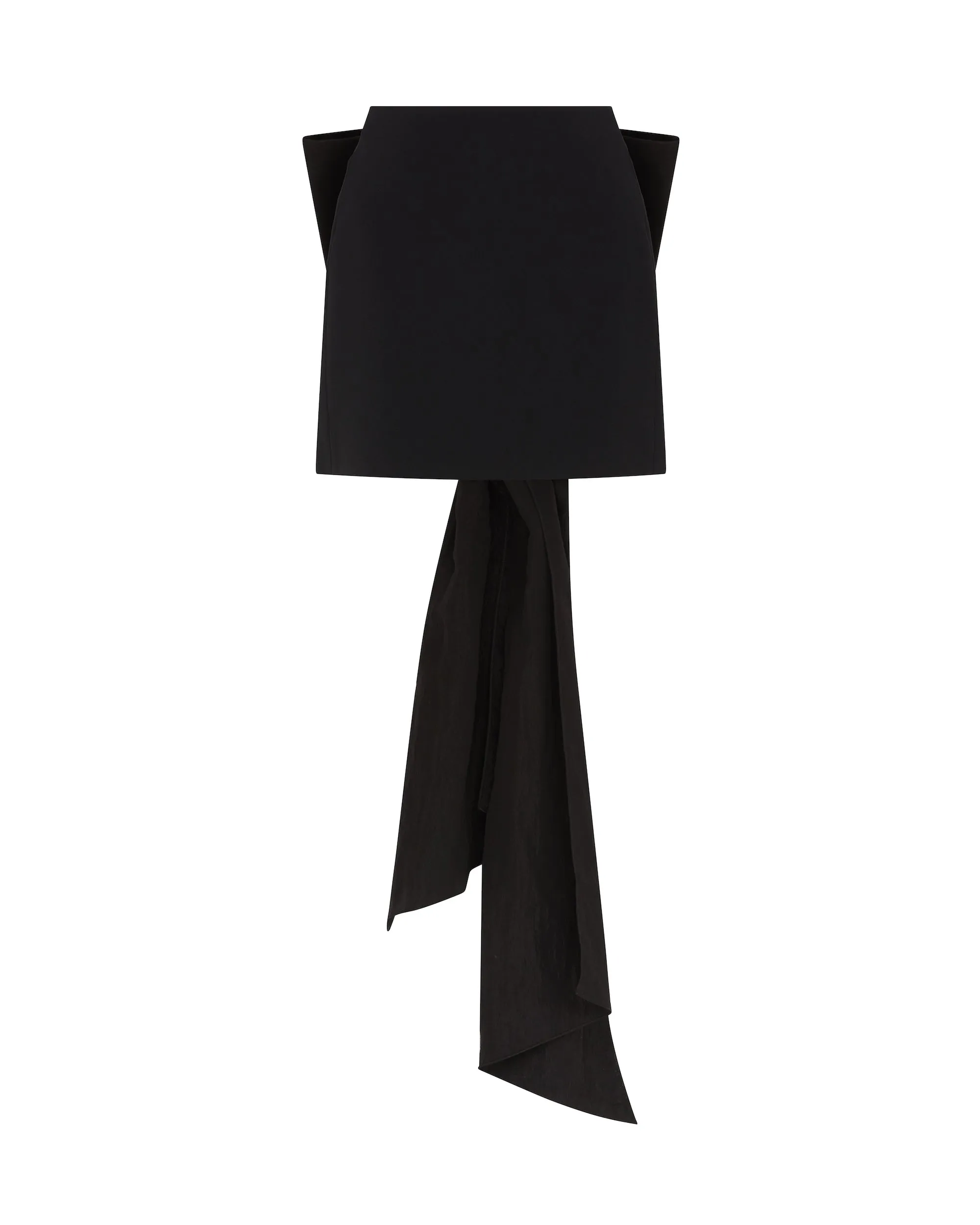 OVERSIZED BOW DETAIL MINI SKIRT sold by David Koma