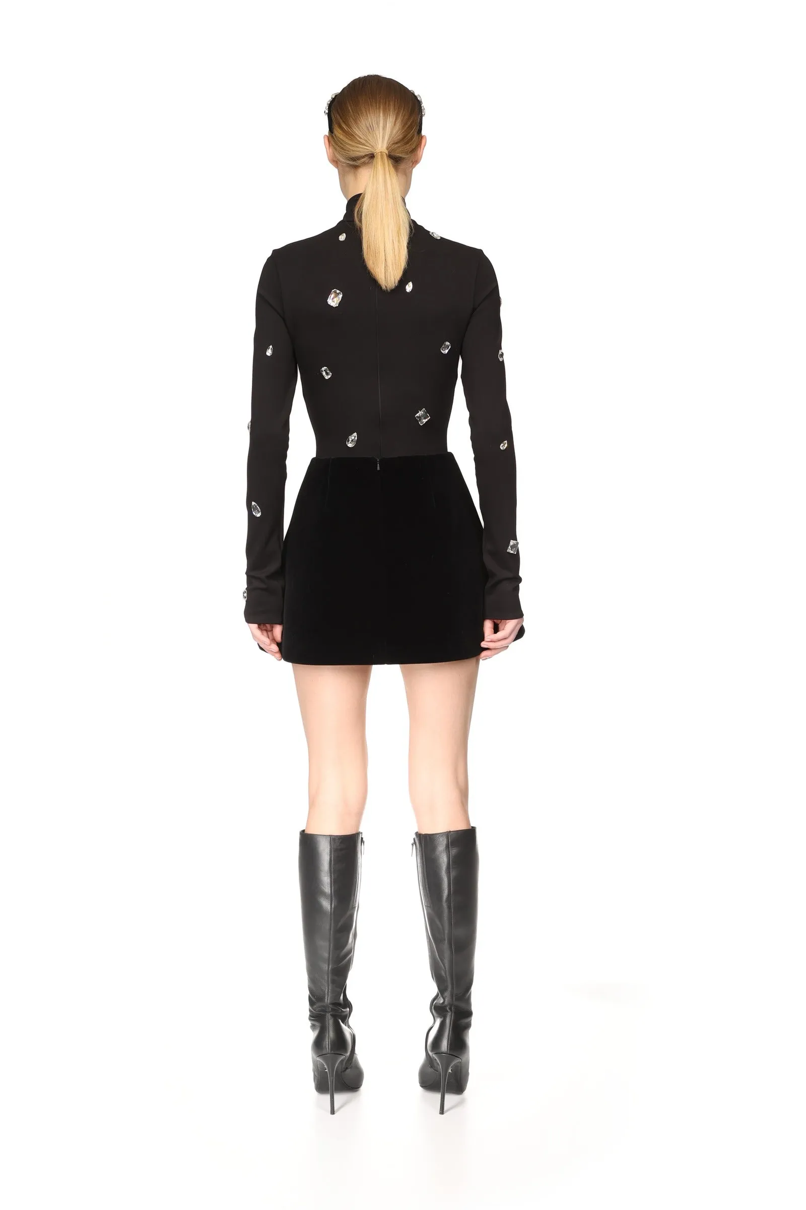 MINI VELVET SKIRT sold by David Koma product image thumbnail 5