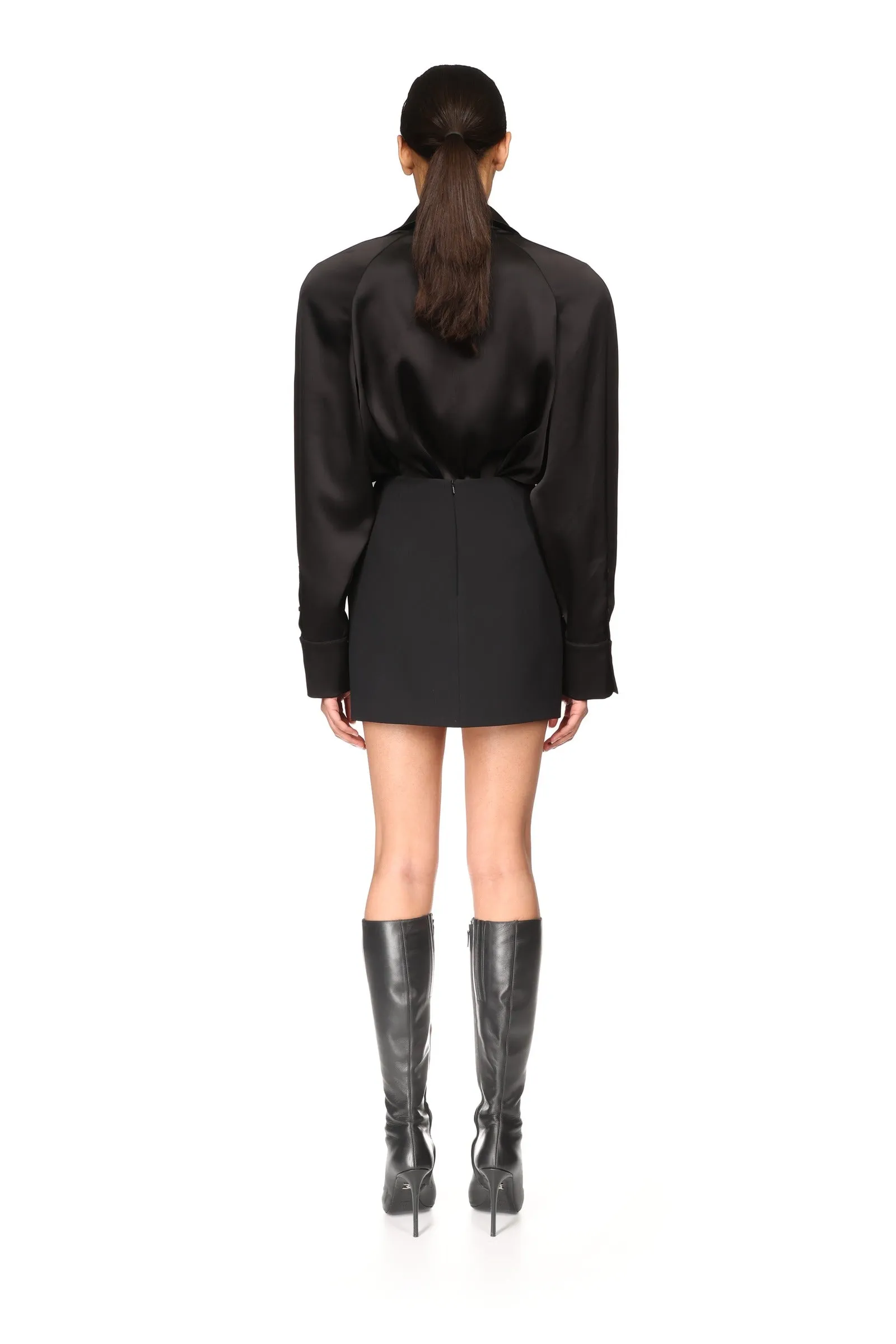 CRYSTAL EMBROIDERED MINI SKIRT sold by David Koma product image thumbnail 5