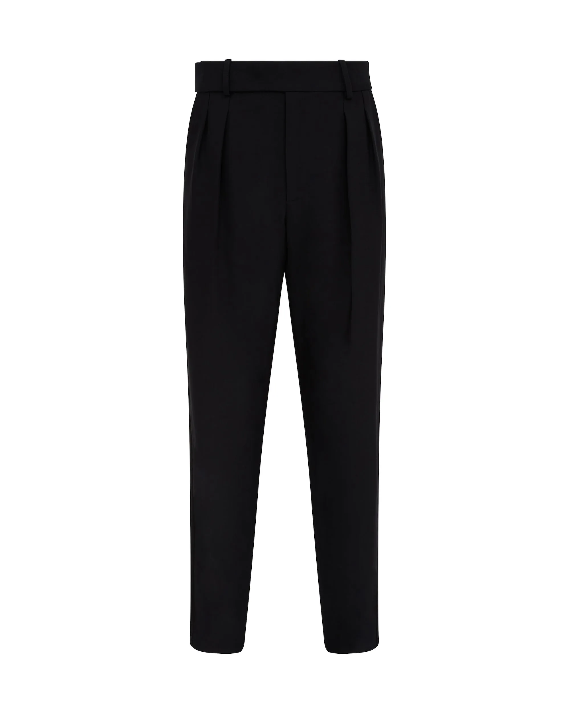 WIDE LEG TUXEDO WOOL TROUSERS sold by David Koma