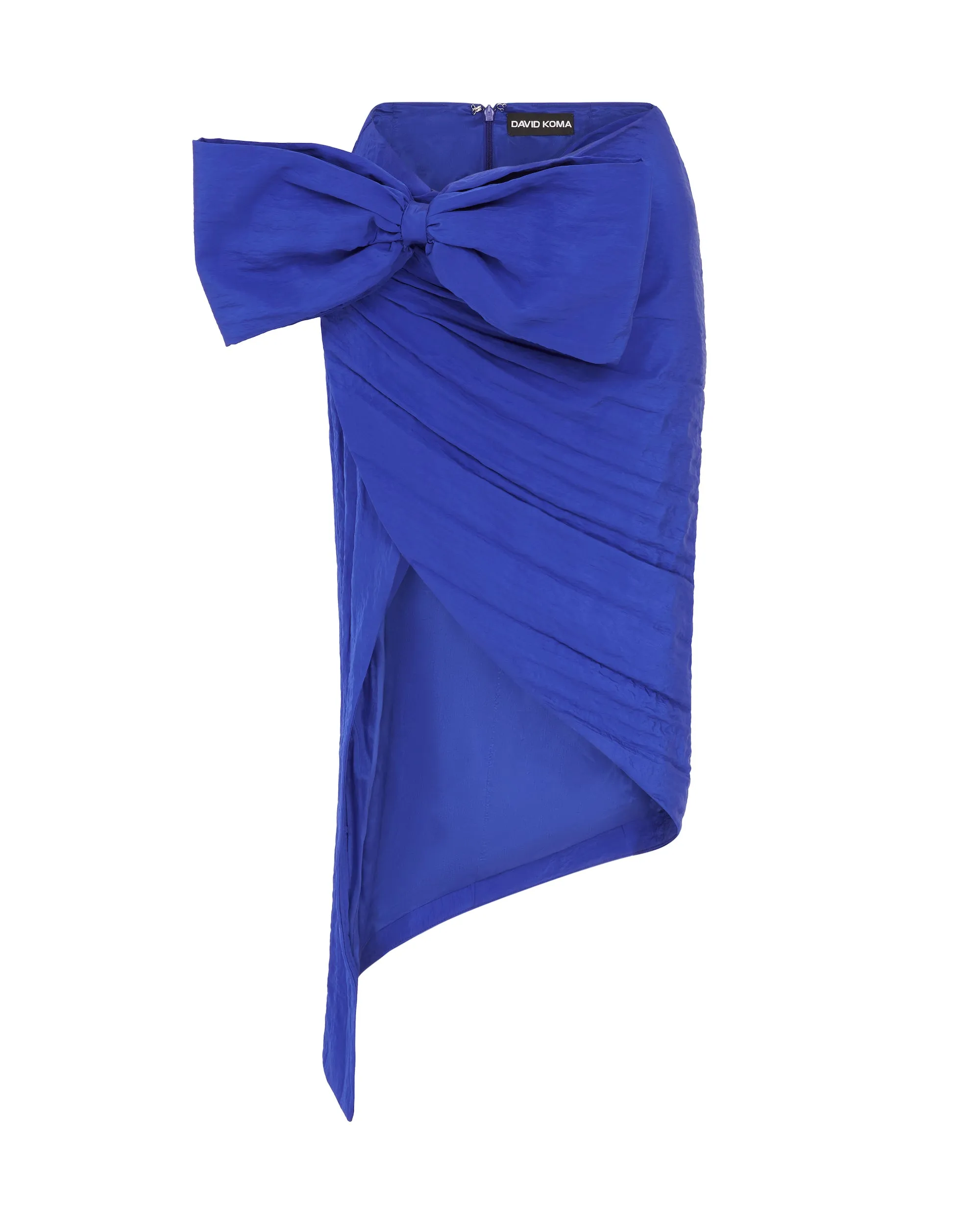OVERSIZED BOW DETAIL ASYMMETRIC SKIRT sold by David Koma