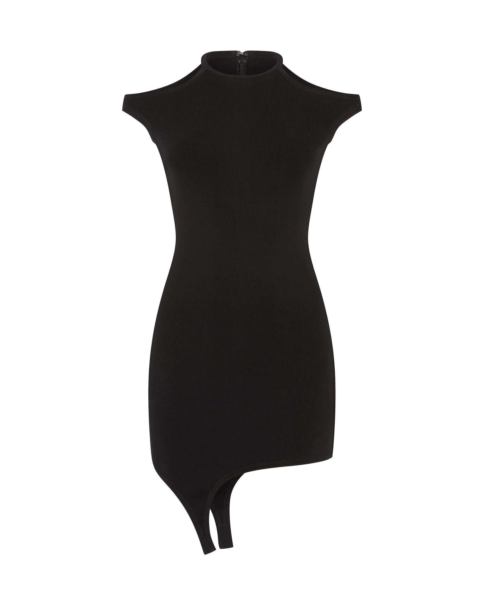 ASYMMETRIC KNIT DRESS WITH BUCKLE sold by David Koma