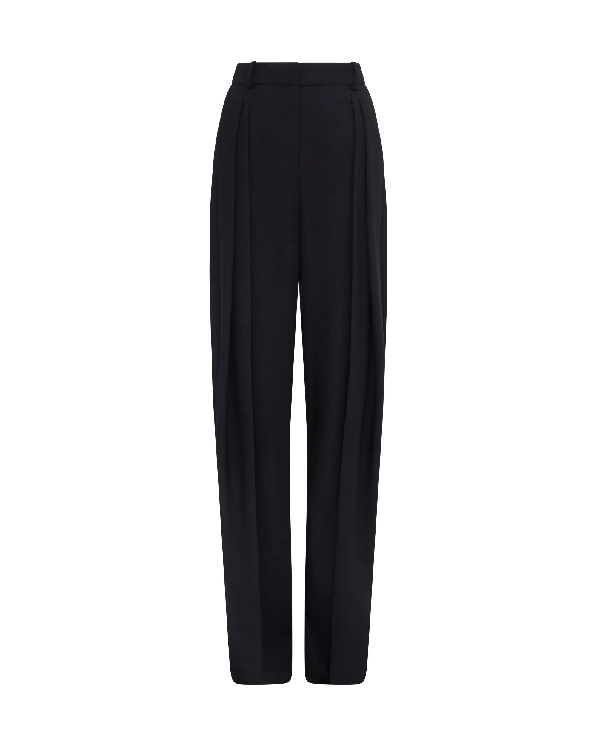 TAPERED TAILORED TROUSERS IN BLACK sold by David Koma