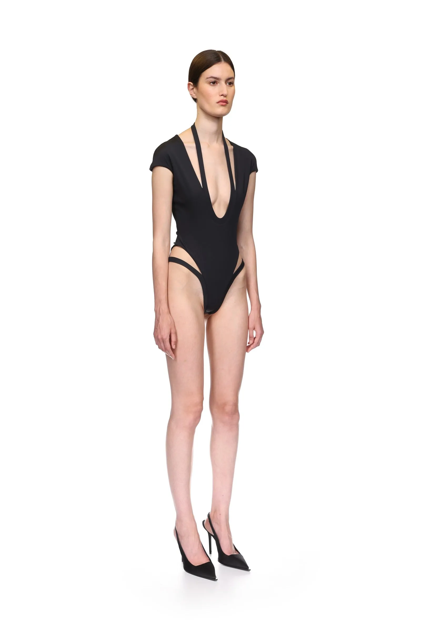 U SHAPE NECKLINE SWIMSUIT sold by David Koma product image thumbnail 4