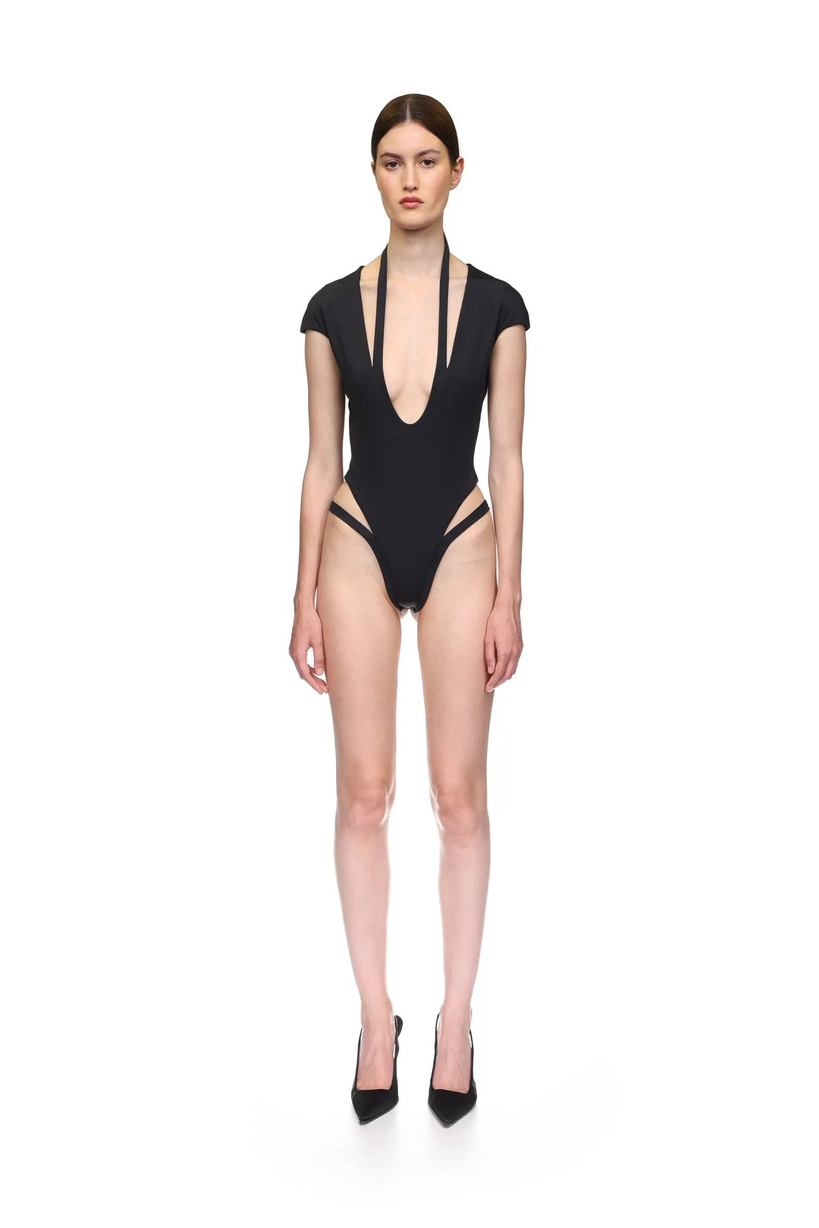 U SHAPE NECKLINE SWIMSUIT sold by David Koma product image thumbnail 2