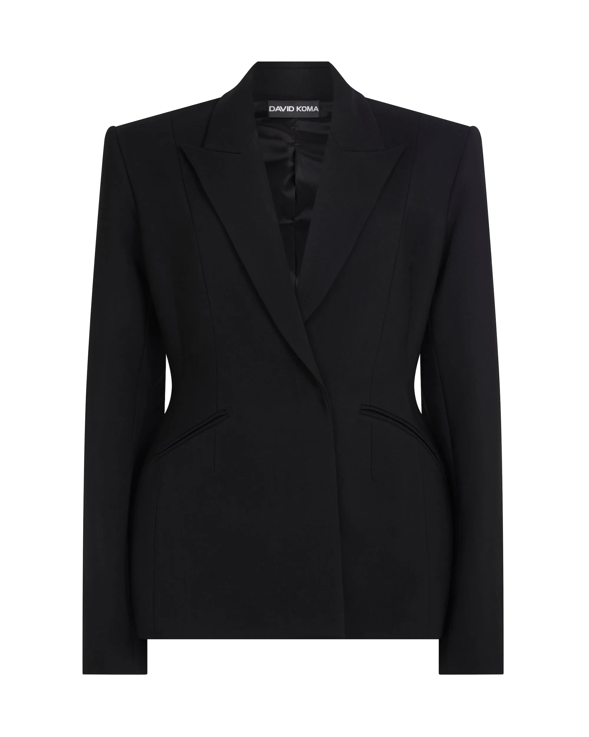 HOURGLASS WAIST TAILORED JACKET sold by David Koma