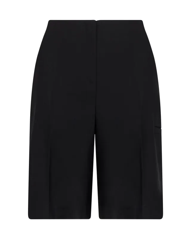 BLACK TAILORED SHORTS sold by David Koma