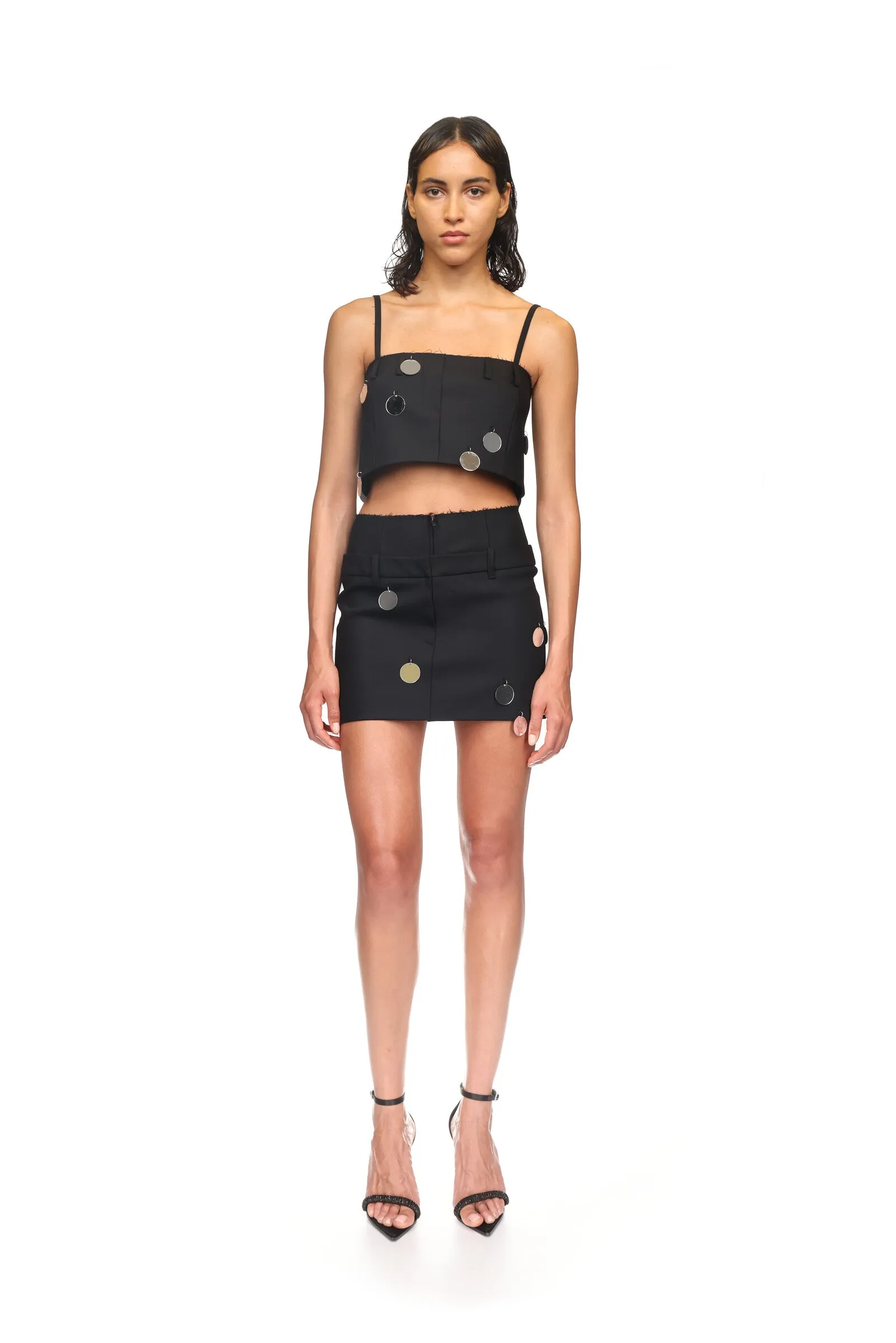 PLEXI MIRRORS MINI SKIRT sold by David Koma product image thumbnail 2