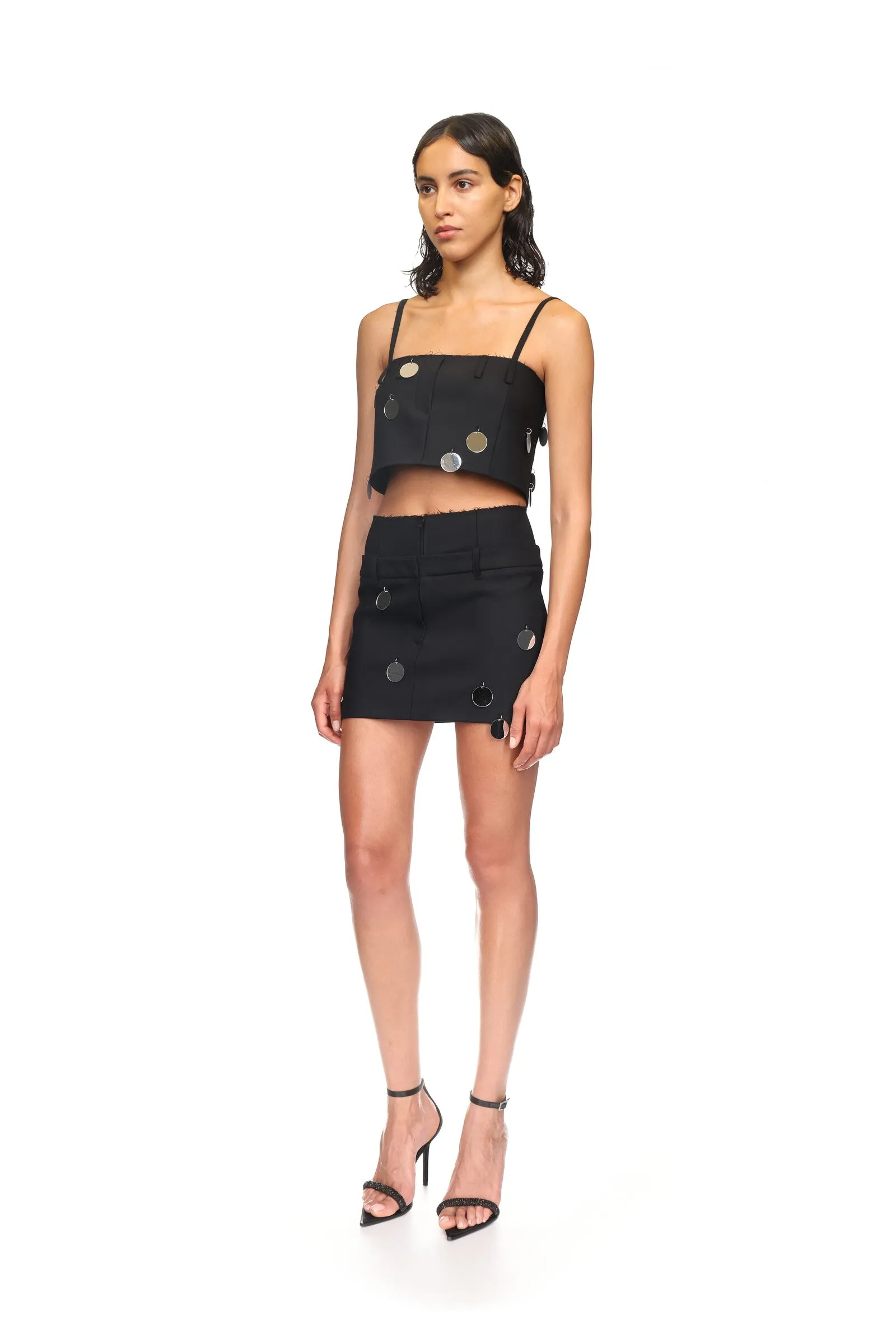PLEXI MIRRORS MINI SKIRT sold by David Koma product image thumbnail 3