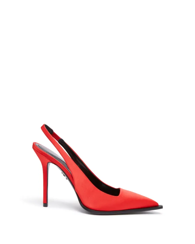 SLINGBACK PUMPS IN RED sold by David Koma