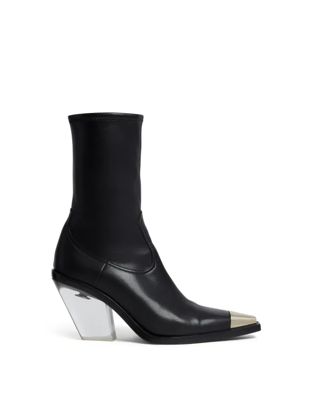 ANKLE BOOTS WITH TRANSPARENT HEEL sold by David Koma