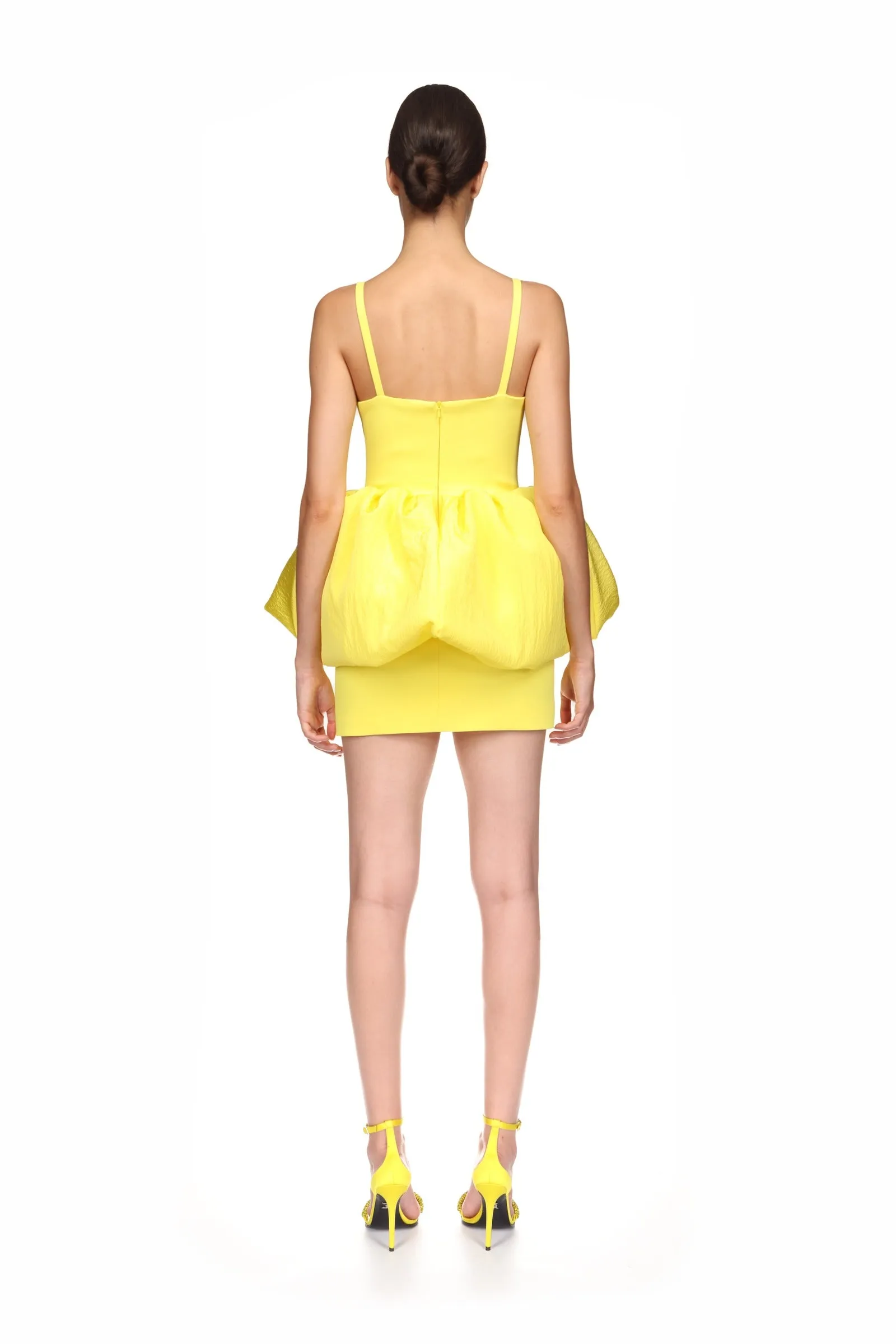 PUFF SKIRT DETAIL MINI DRESS sold by David Koma product image thumbnail 5