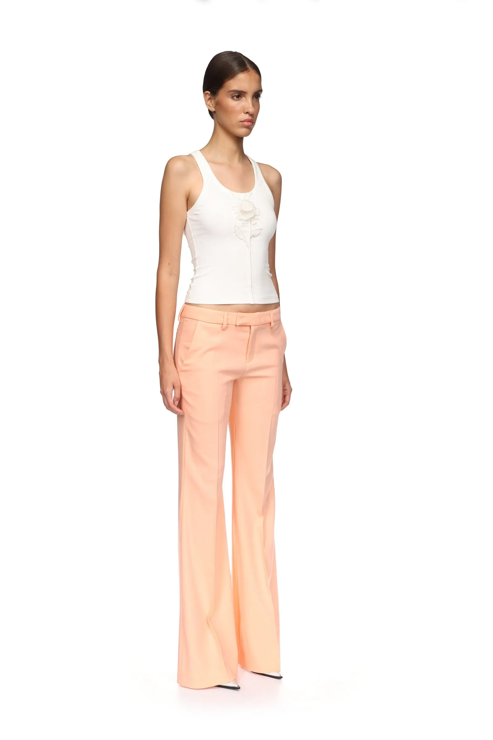 TAILORED TROUSERS IN PEACH sold by David Koma product image thumbnail 4