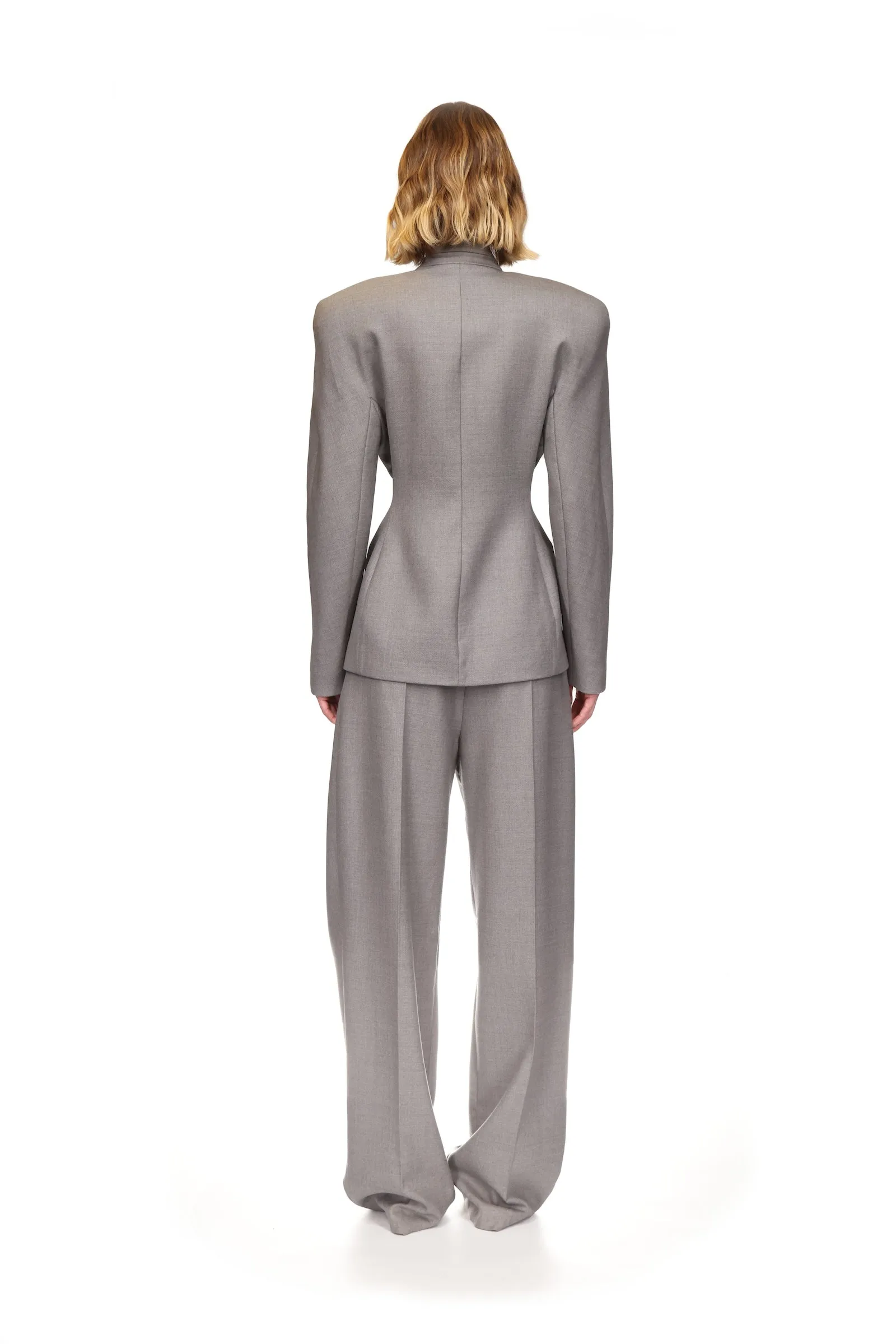 DOUBLE PLEATED TAILORED TROUSERS sold by David Koma product image thumbnail 5