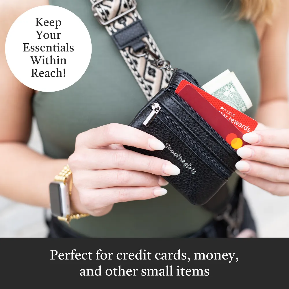 Clip & Go Strap w/Zippered Pouch XOXO sold by Save The Girls product image thumbnail 5