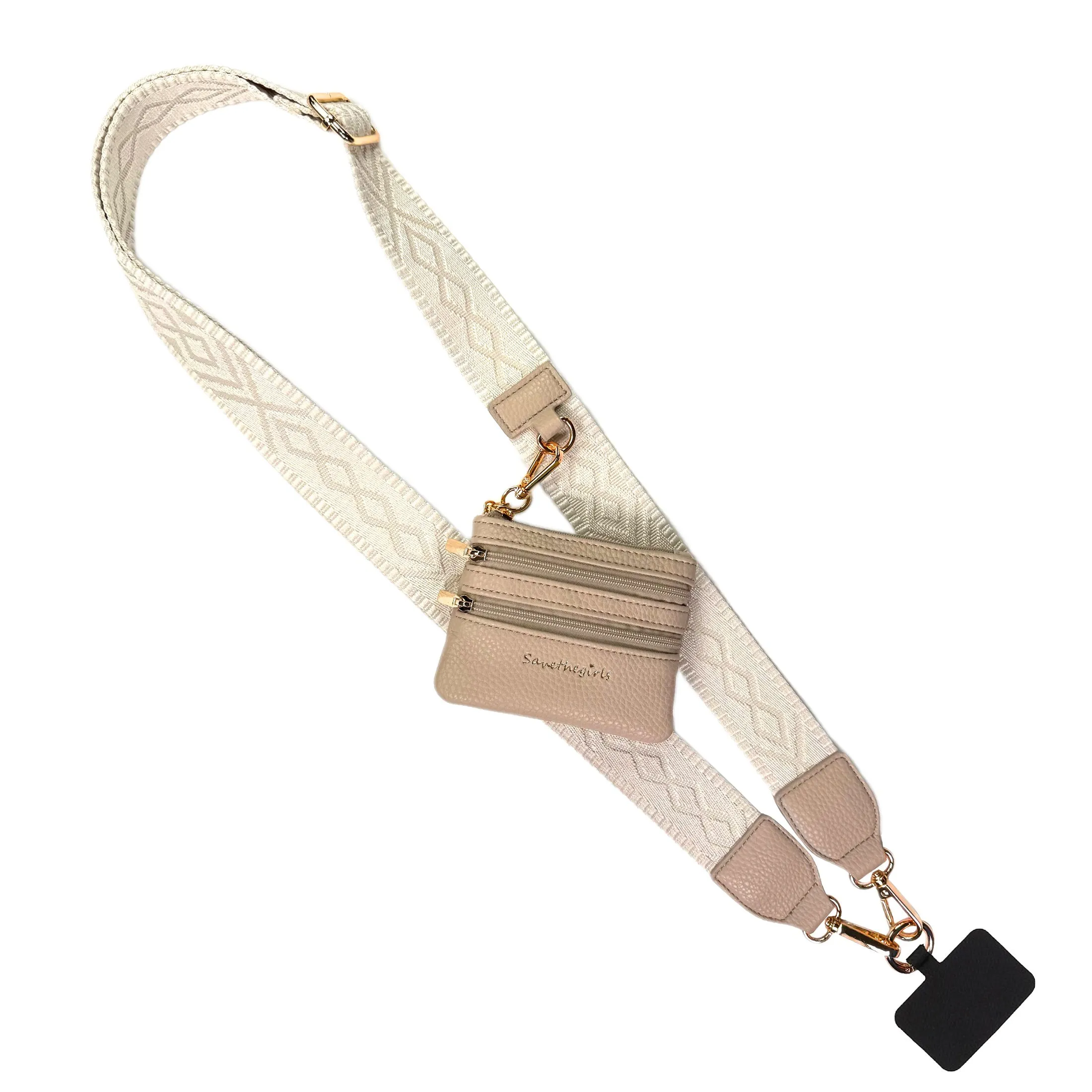 Clip & Go Strap w/Zippered Pouch Classic sold by Save The Girls product image thumbnail 5