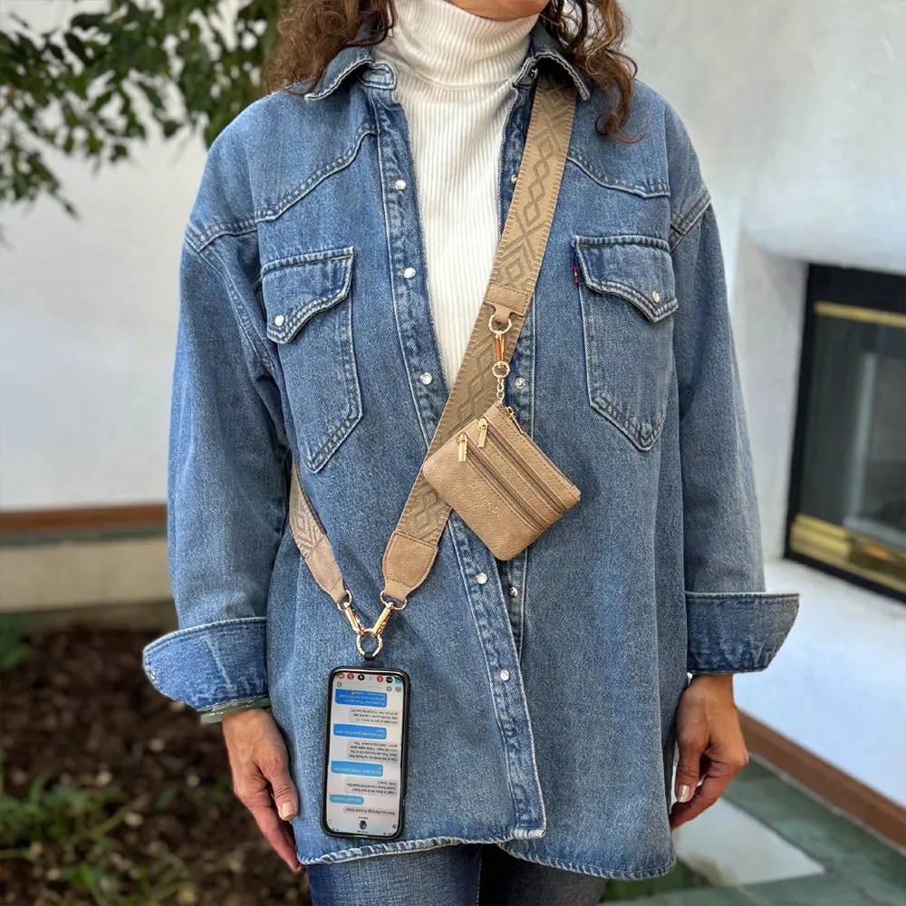 Clip & Go Strap w/Zippered Pouch Classic sold by Save The Girls product image thumbnail 2