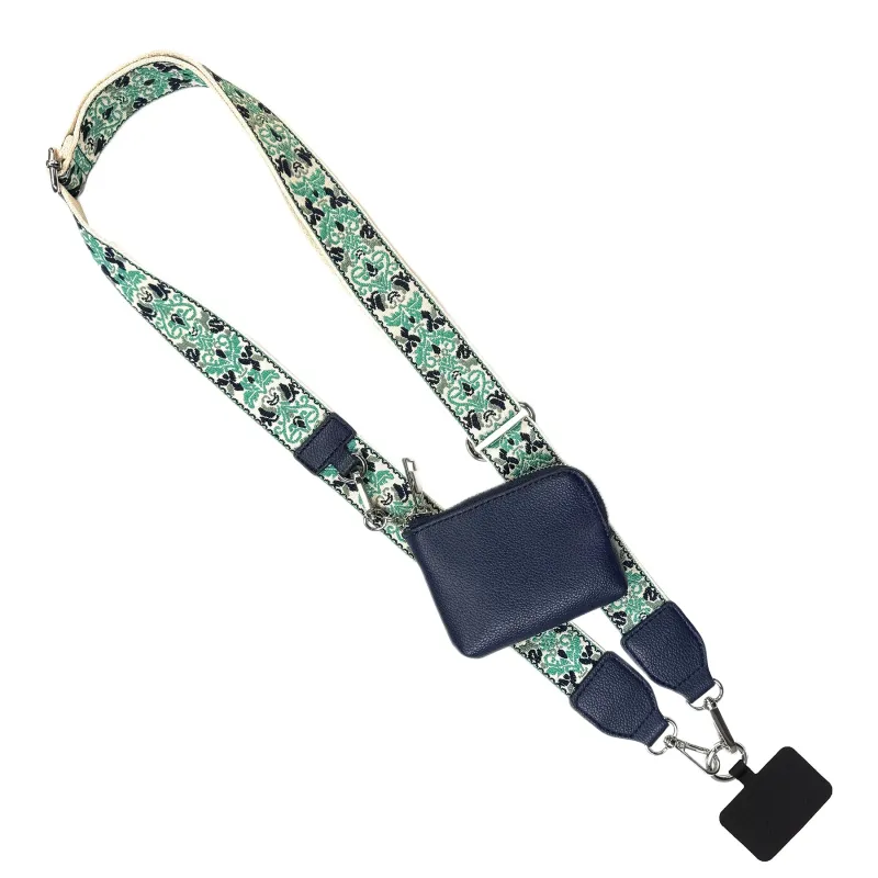 Clip & Go Strap w/RFID Pouch Brocade Pattern sold by Save The Girls