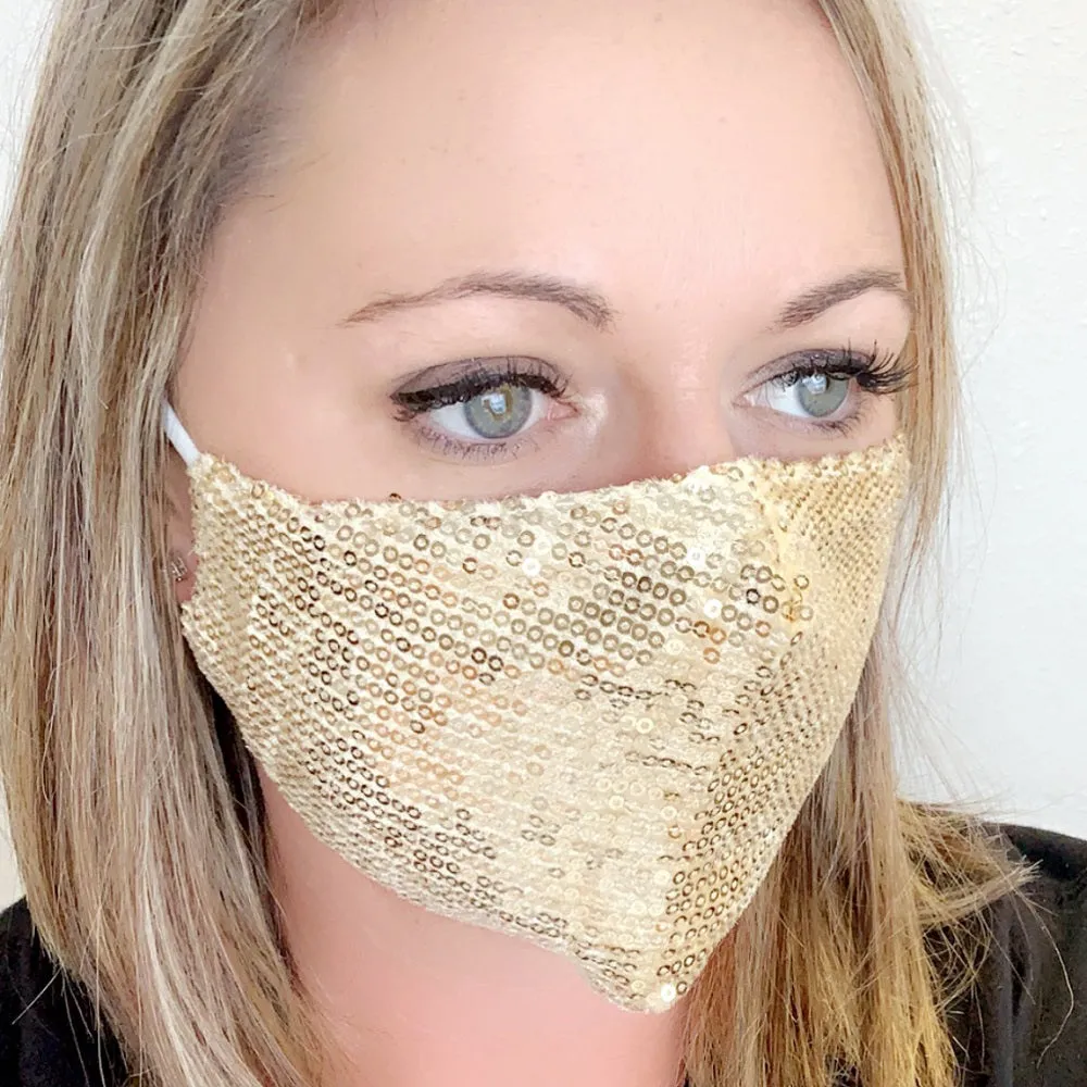 Sequins Sparkle Mask sold by Save The Girls product image thumbnail 3