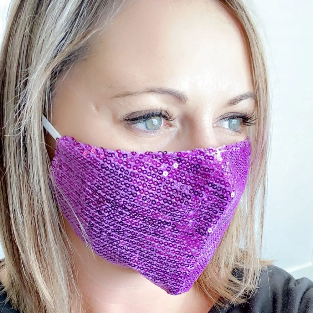 Sequins Sparkle Mask sold by Save The Girls product image thumbnail 4