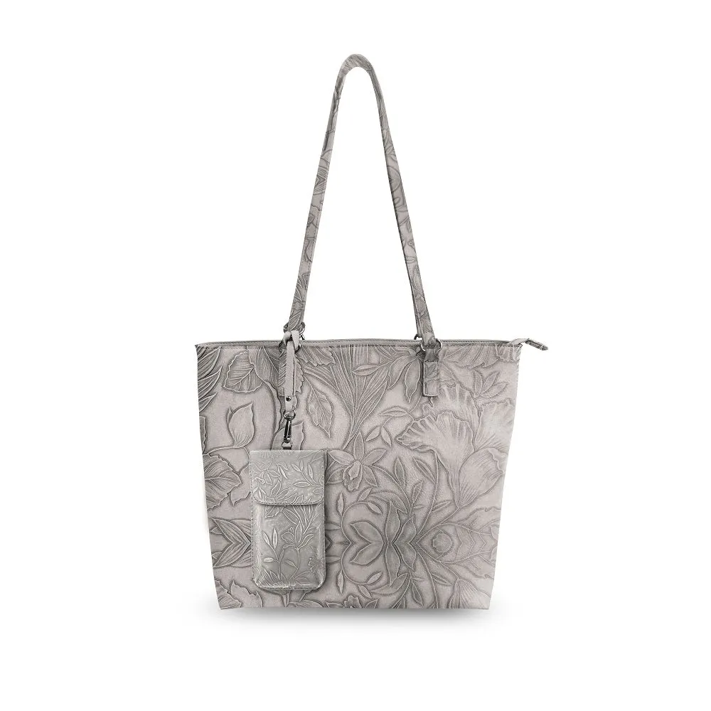 Floral Tote W/Crossbody sold by Save The Girls