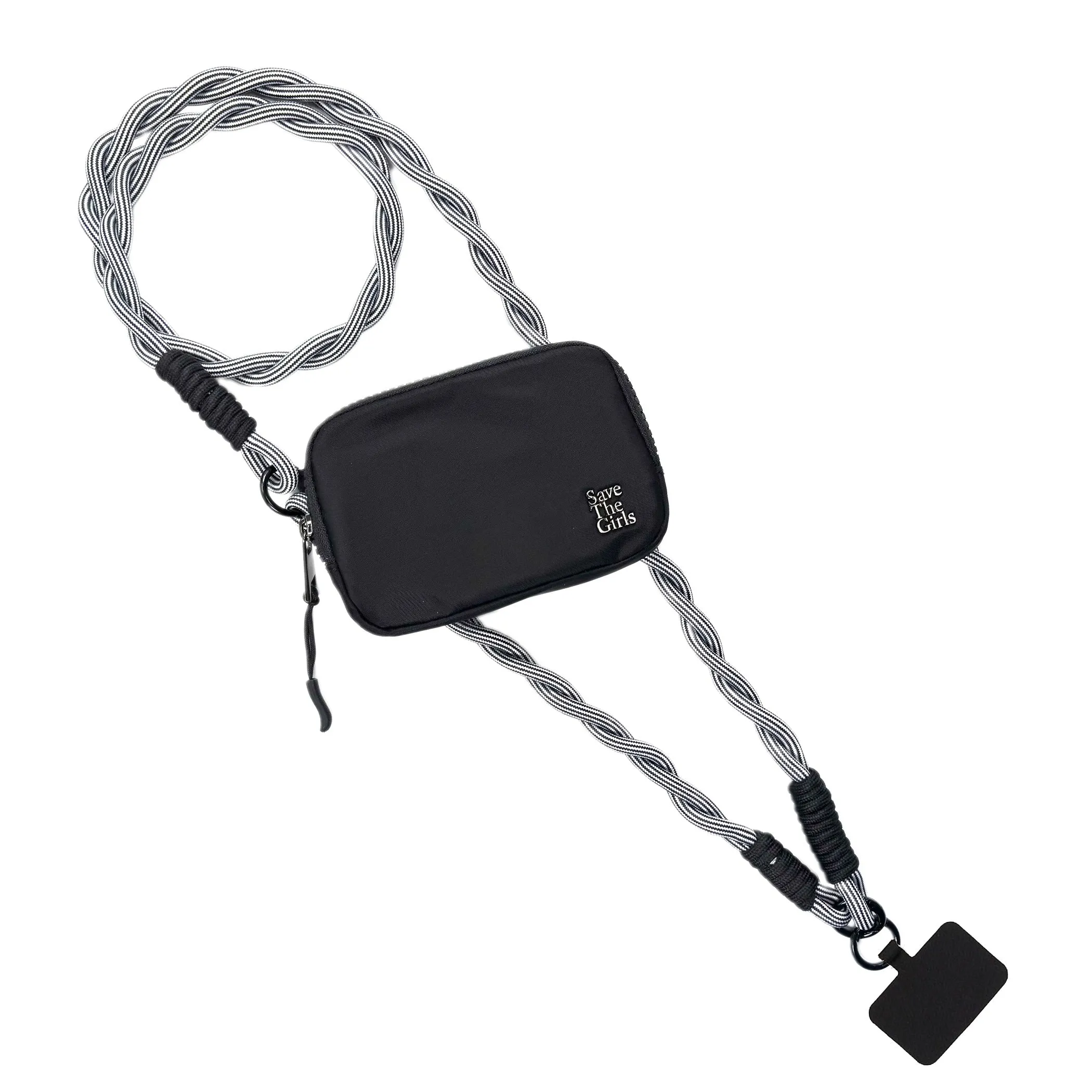 Active Crossbody w/RFID Pouch Spiral Rope sold by Save The Girls product image thumbnail 2
