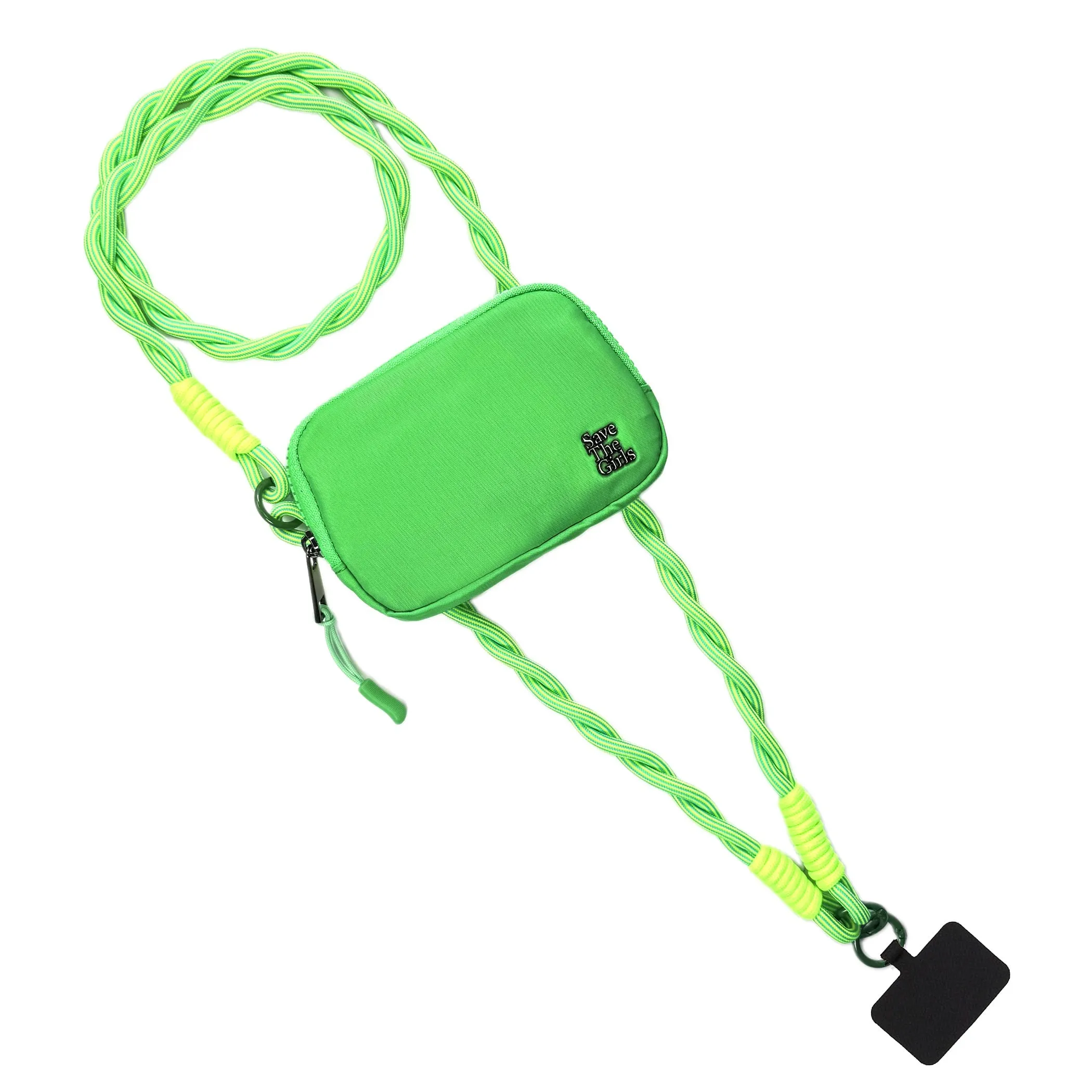 Active Crossbody w/RFID Pouch Spiral Rope sold by Save The Girls product image thumbnail 5
