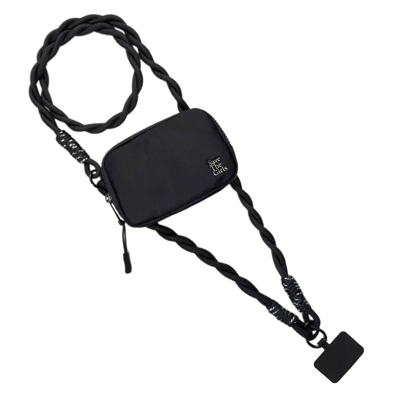 Active Crossbody w/RFID Pouch Spiral Rope sold by Save The Girls