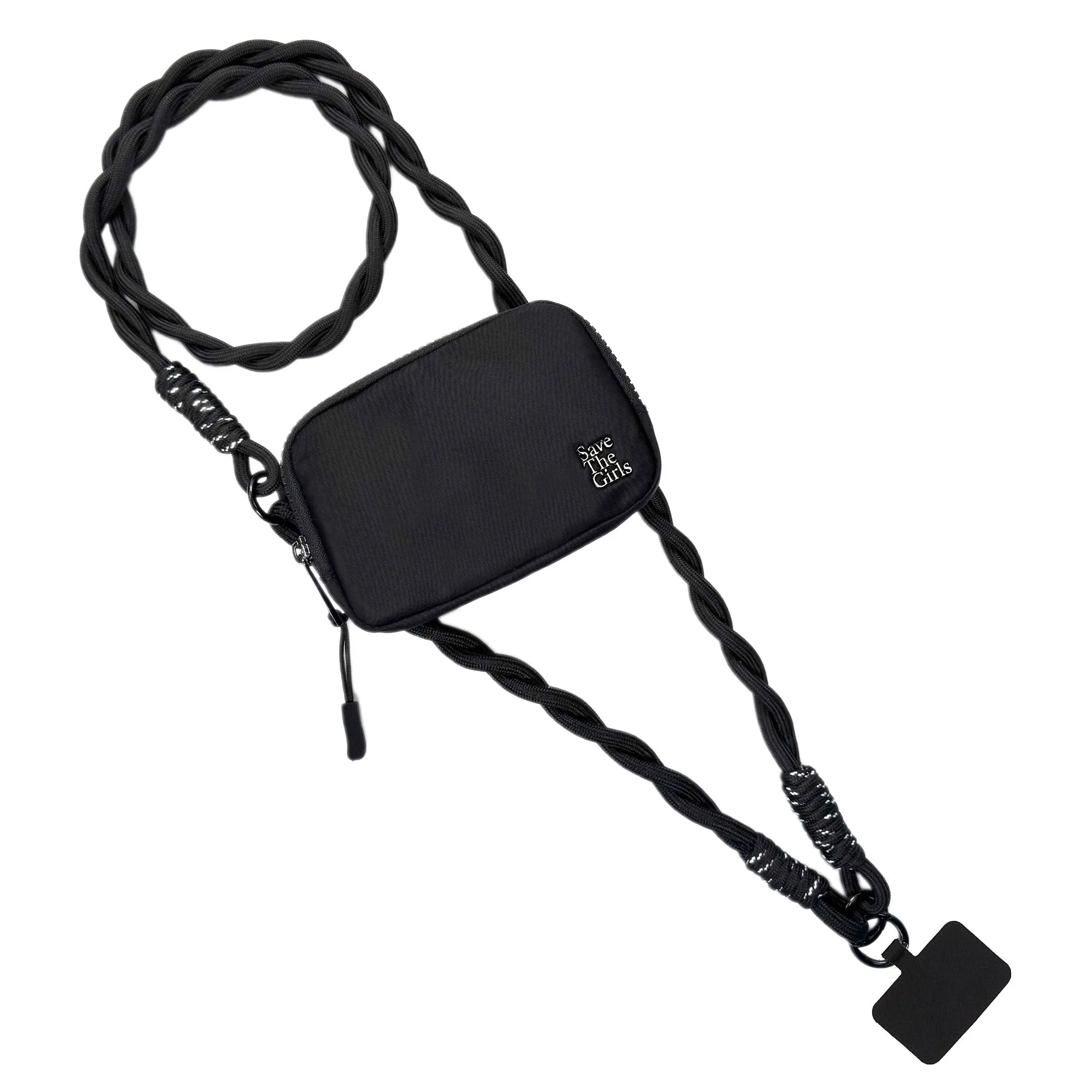 Active Crossbody w/RFID Pouch Spiral Rope sold by Save The Girls