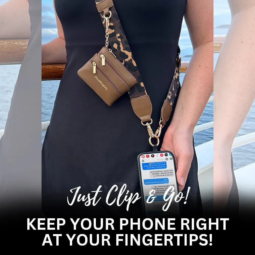 Clip & Go Strap with Pouch - Leopard Collection sold by Save The Girls product image thumbnail 2