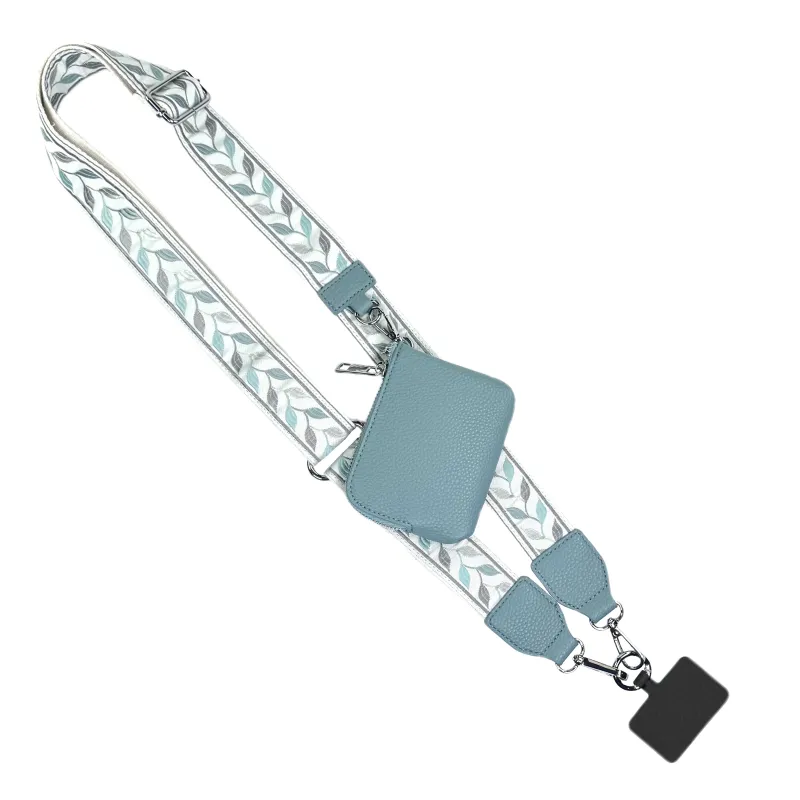 Clip & Go Strap w/RFID Pouch Leaf Pattern sold by Save The Girls