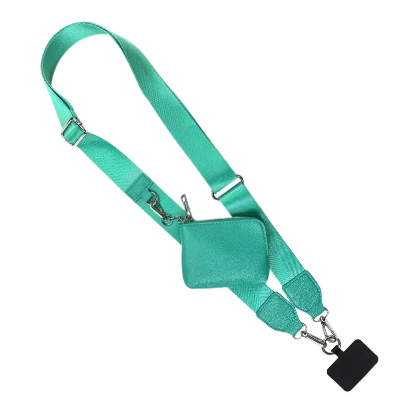 Clip & Go Strap w/RFID Pouch Solid Green sold by Save The Girls