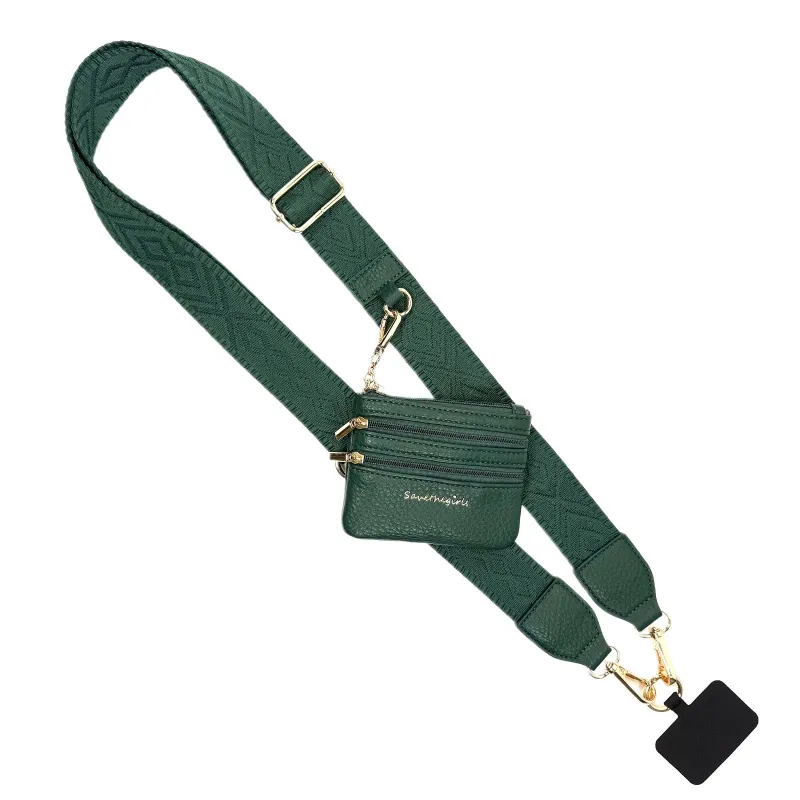 Clip & Go Strap w/Pouch Hunter Green Classic sold by Save The Girls